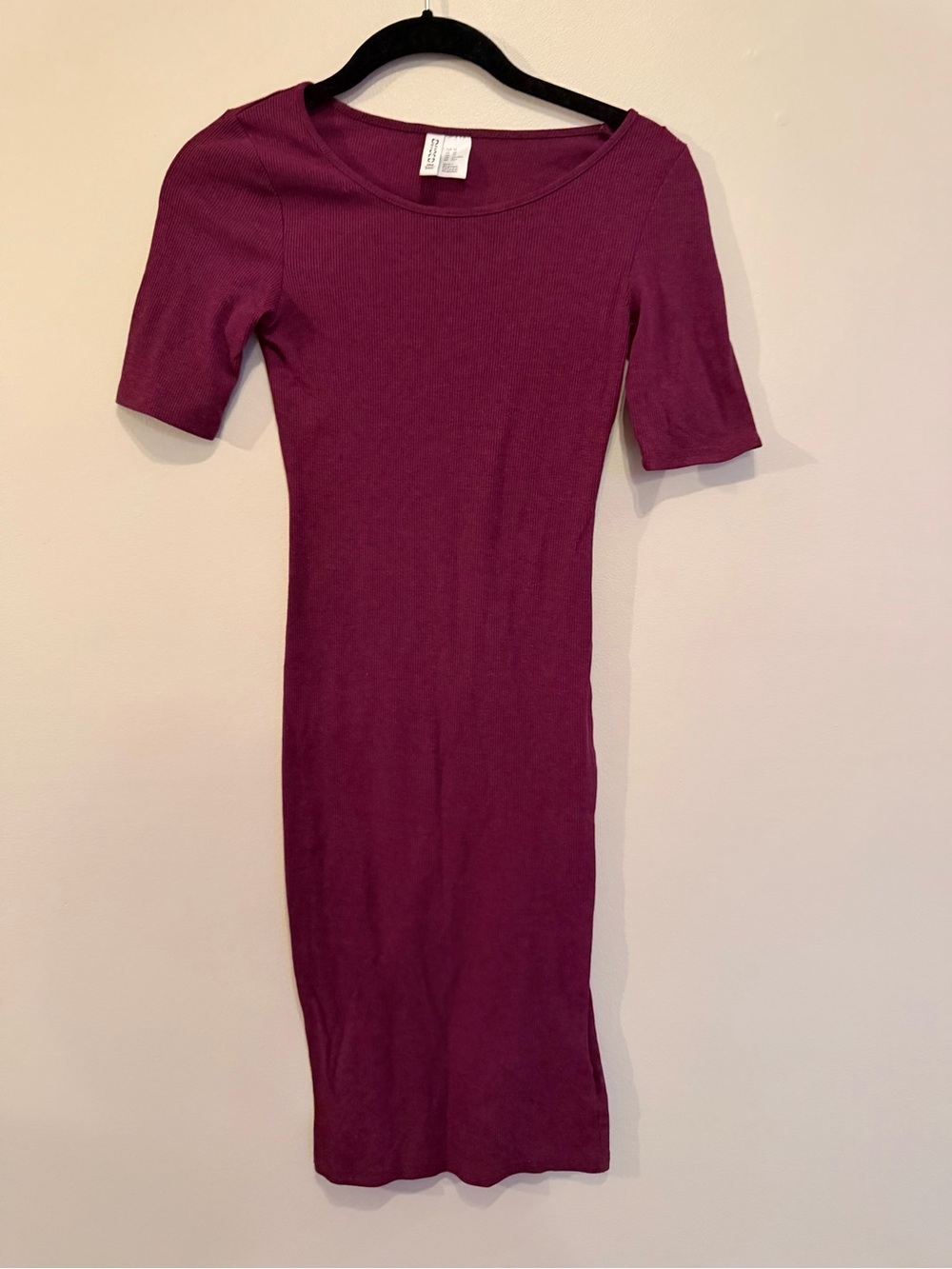 H&M Ribbed Midi Dress